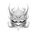 asura tattoo design idea