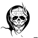 death eater  tattoo design idea