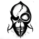 death eater  tattoo design idea