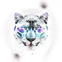 Panther tattoo design idea