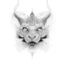 Tetas tattoo design idea
