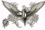 The word "maverick" tattoo design idea
