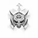 anarchy tattoo design idea