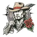 axl rose animado tattoo design idea