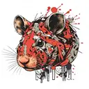 hamster tattoo design idea
