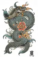 Script tattoo tattoo design idea