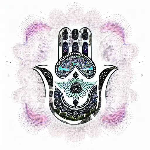Hamsa Symbol tattoo design idea