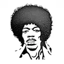 jimi hendrix tattoo design idea