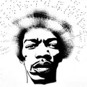 jimi hendrix tattoo design idea