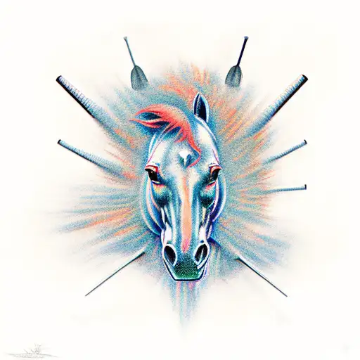 horsemen of apocalypse tattoo design idea