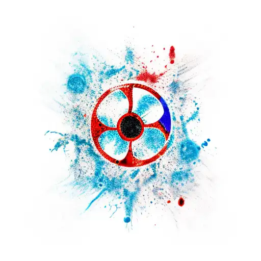 biohazard tattoo design idea