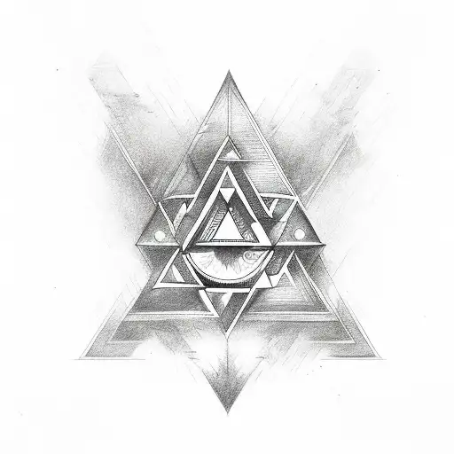 Valknut Symbol tattoo design idea