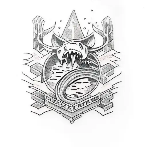 Leviathan got of war tattoo design idea