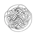 A creative composition featuring a turkey feather intertwined with religious symbols, reflecting my passion for teaching and faith, in memory of my dad tattoo design idea