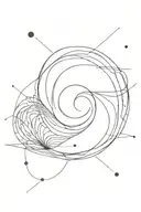 wormhole interstellar tattoo design idea