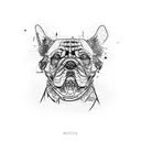 toyota 4runner, dogs, dirt bike tattoo design idea