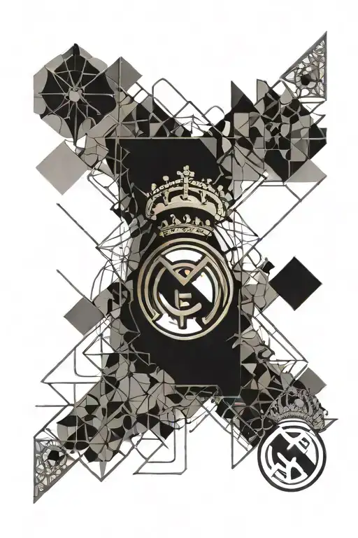 real madrid tattoo design idea