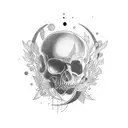 Be present tattoo design idea