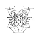 A diagram of the equilibrium between iron and carbon tattoo design idea