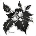 Presence Thankfulness Love tattoo design idea
