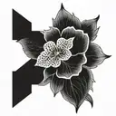 Presence Thankfulness Love tattoo design idea