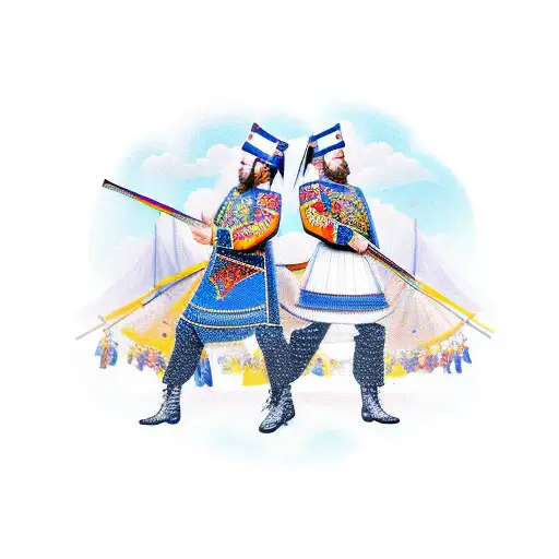 cossacks tattoo design idea