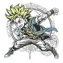 anime hunter x Hunter tattoo design idea