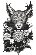 savage & hardy tattoo design idea