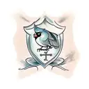 Cardinal virtues  tattoo design idea