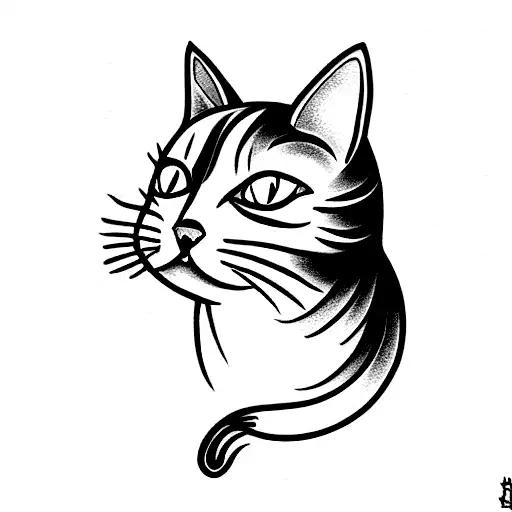 I have a cat named shrimp and want a clever tattoo for that tattoo design idea