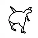 australia map kangaroo compass tattoo design idea