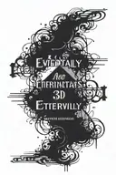 Coordinates Quote "Eventually tattoo design idea