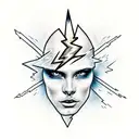 Lightning Bolt tattoo design idea