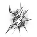 Lightning Bolt tattoo design idea