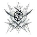 Lightning Bolt tattoo design idea