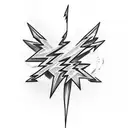 Lightning Bolt tattoo design idea