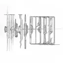 a sound wave tattoo design idea