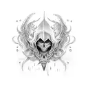 Dagger tattoo design idea