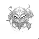 Arya tattoo design idea