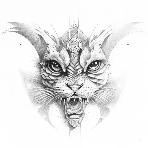 beautiful surfaces terrible depths tattoo design idea