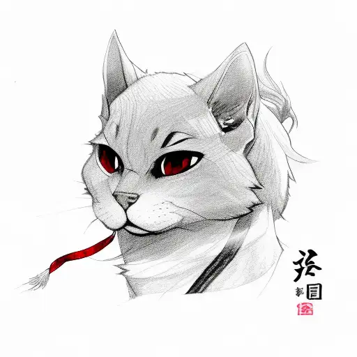 suga and red string of fate tattoo design idea