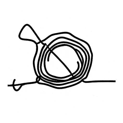 suga and red string of fate tattoo design idea
