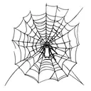 Gothic Spider tattoo design idea
