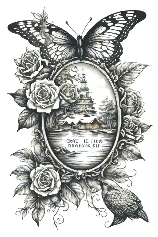 one life live it tattoo design idea