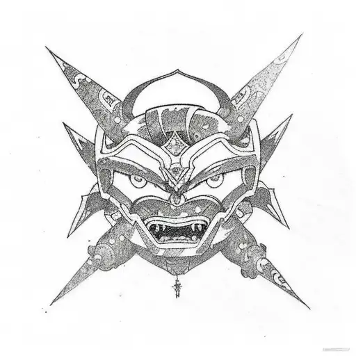 tengen toppa gurren lagann tattoo design idea