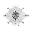 Design a tattoo featuring a racing track intertwined with circuit board patterns tattoo design idea