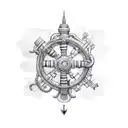 nautical tattoo design idea