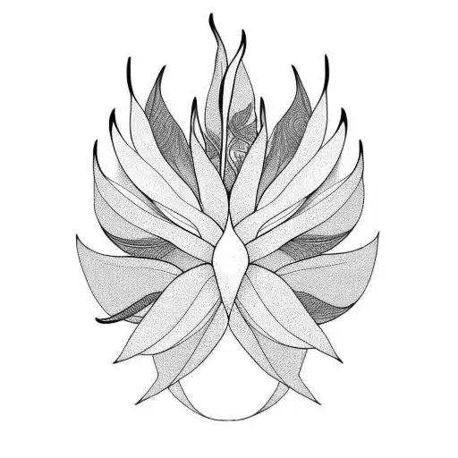 Bird of Paradise tattoo design idea