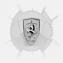 Ferrari Formula 1 car tattoo design idea