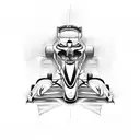 Formula 1 car tattoo design idea